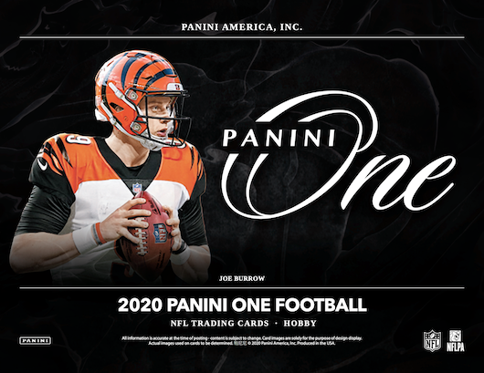 2020 Panini One Football Hobby Box