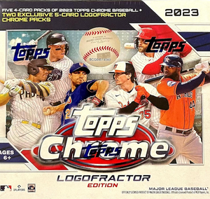 2023 Topps Chrome Baseball Logofractor Edition Box
