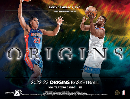 2022/23 Panini Origins Basketball H2 Box