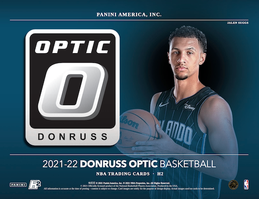 2021/22 Panini Donruss Optic Basketball H2 Box