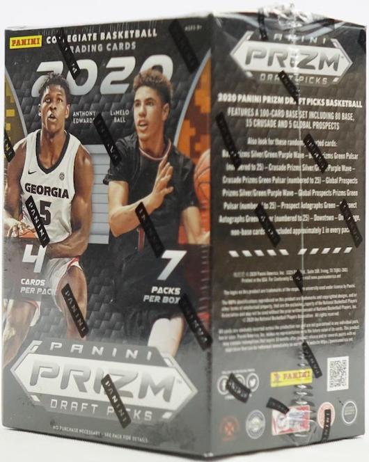 2020/21 Panini Prizm Collegiate Draft Picks Basketball Blaster Box