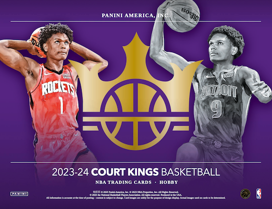 2023/24 Panini Court Kings Basketball Hobby Box