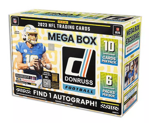 2023 Panini Donruss Football Mega Box 10 Box Break #2 - RANDOM TEAMS