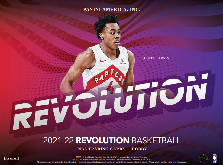 2021/22 Panini Revolution Basketball Hobby Box