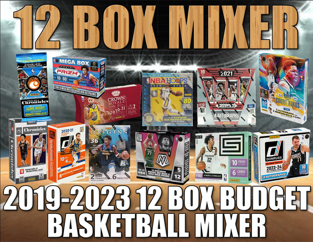 2019-2023 12 Box Budget Basketball Mixer #8 - RANDOM TEAMS