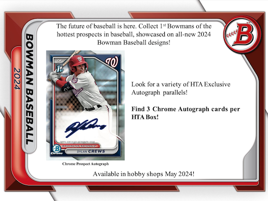 2024 Bowman Baseball HTA Choice Box