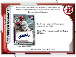 2024 Bowman Baseball HTA Choice 6 Box Case Break #36 - RANDOM TEAMS