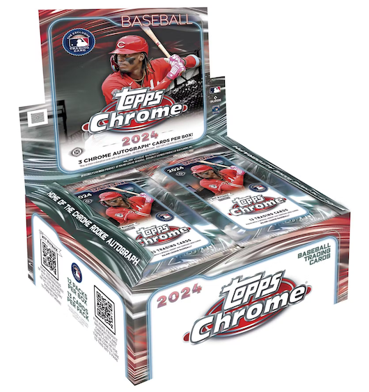 2024 Topps Chrome Baseball Jumbo 8 Box Case Break 11 RANDOM TEAMS