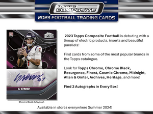 2023 Topps Composite Football Hobby 12 Box Full Case Break #5 - RANDOM DIVISIONS