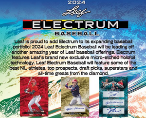 2024 Leaf Electrum Baseball Box