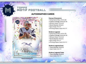 2023 Topps Motif Football Hobby Box