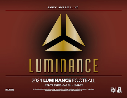 2024 Panini Luminance Football Hobby 6 Box Break #9 - RANDOM TEAMS