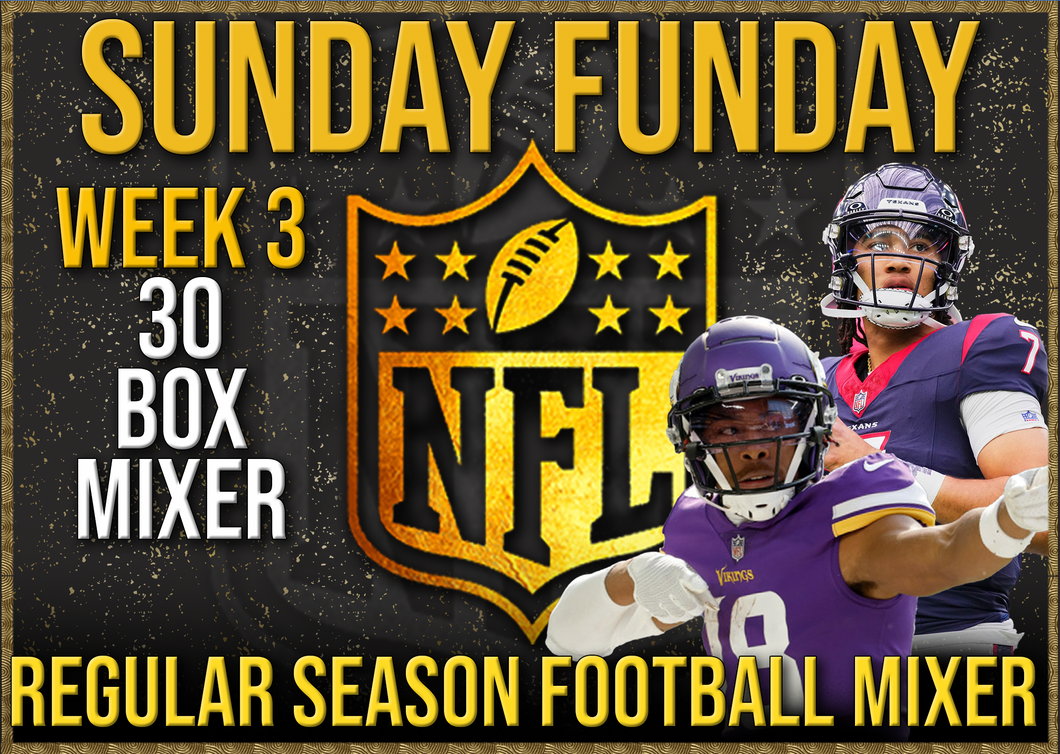 Sunday Funday NFL 30 Box Week 3 Regular Season Football Mixer - RANDOM TEAMS W/ A RE-ROLL!