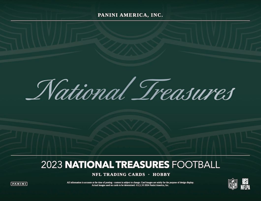 2023 Panini National Treasures Football Hobby Box