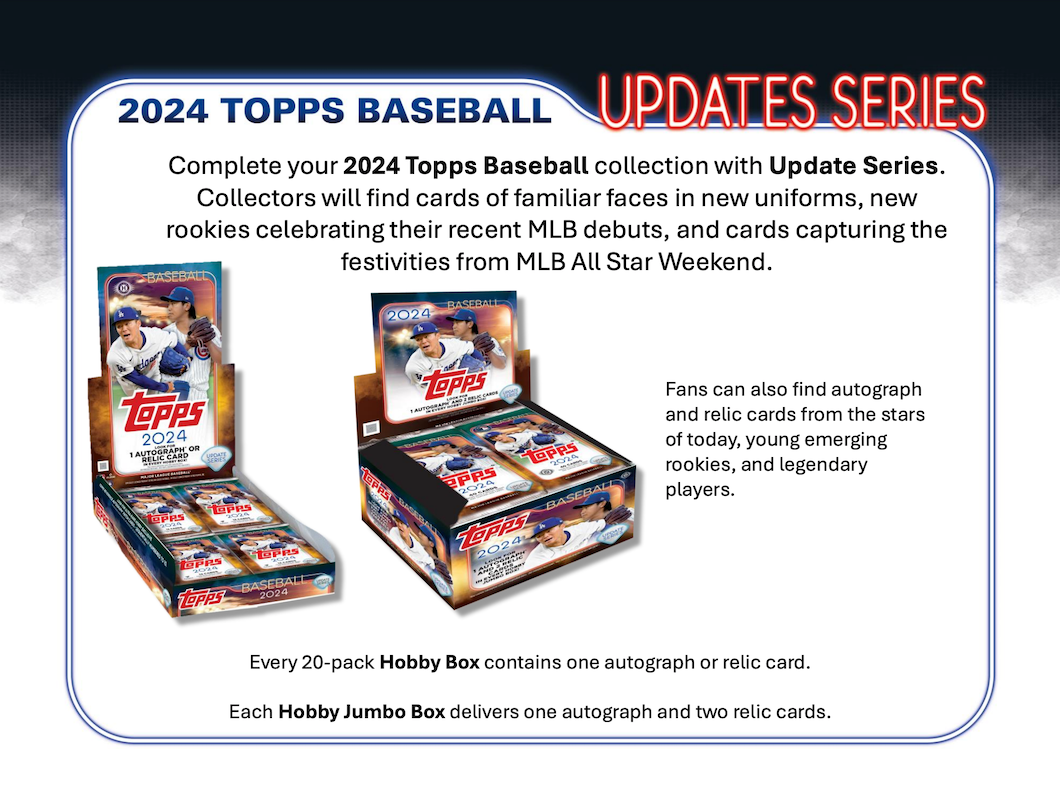 2024 Topps Update Series Baseball Jumbo 6 Box Case Break #14 - RANDOM TEAMS