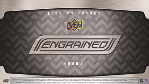 2023/24 Upper Deck Engrained Hockey Hobby 10 Box Case Break #1 - RANDOM TEAMS