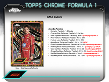 Load image into Gallery viewer, 2024 Topps Chrome Formula One F1 Hobby &amp; Qualifying Lap (Lite) 8 Box Mixer #2 - PICK YOUR DRIVER
