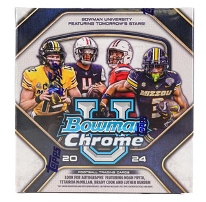 2024 Bowman University Chrome Football Monster Box