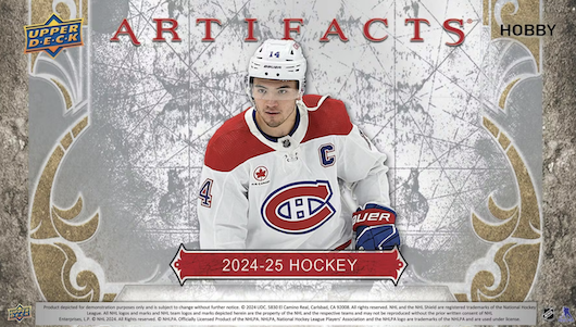 2024/25 Upper Deck Artifacts Hockey Hobby 10 Box Case Break #7 - RANDOM TEAMS