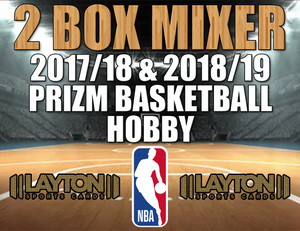 2017/18 & 2018/19 Prizm Basketball Hobby 2 Box Break #1 - RANDOM TEAMS