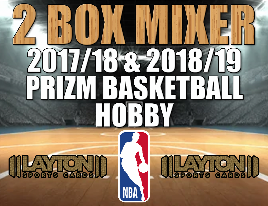 2017/18 & 2018/19 Prizm Basketball Hobby 2 Box Break #1 - RANDOM TEAMS