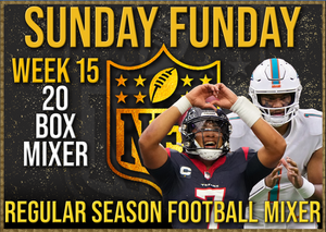 Sunday Funday NFL 20 Box Week 15 Regular Season Football Mixer - RANDOM TEAMS