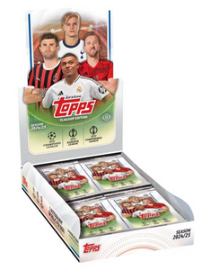 2024/25 Topps UEFA Club Competitions Soccer Hobby Box