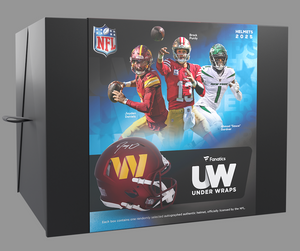 2025 Fanatics Under Wraps Autographed NFL Authentic Full Size Helmets Dual Case Break #12 - RANDOM TEAMS