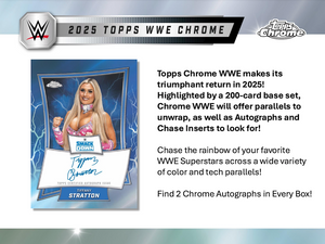 2025 Topps Chrome WWE Hobby Box