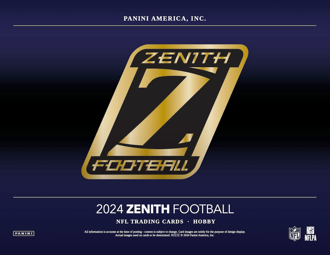 2024 Panini Zenith Football Hobby 12 Box Case Break #1 - RANDOM TEAMS - ONLY ONE!