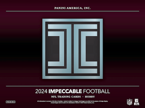 2024 Panini Impeccable Football Hobby 3 Box Case Break #2 - RANDOM TEAMS