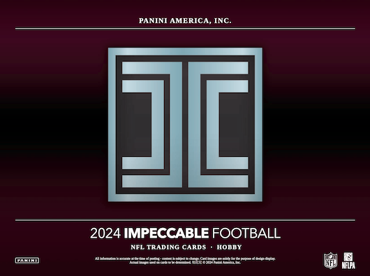 2024 Panini Impeccable Football Hobby 3 Box Case Break #2 - RANDOM TEAMS
