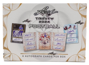 2024 Leaf Trinity Football Hobby Box