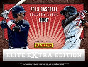 2015 Panini Elite Extra Edition Baseball Hobby Box
