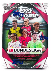 2024/25 Topps Chrome Bundesliga Soccer Blaster Box