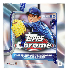 2025 Topps Chrome Baseball Mega Box