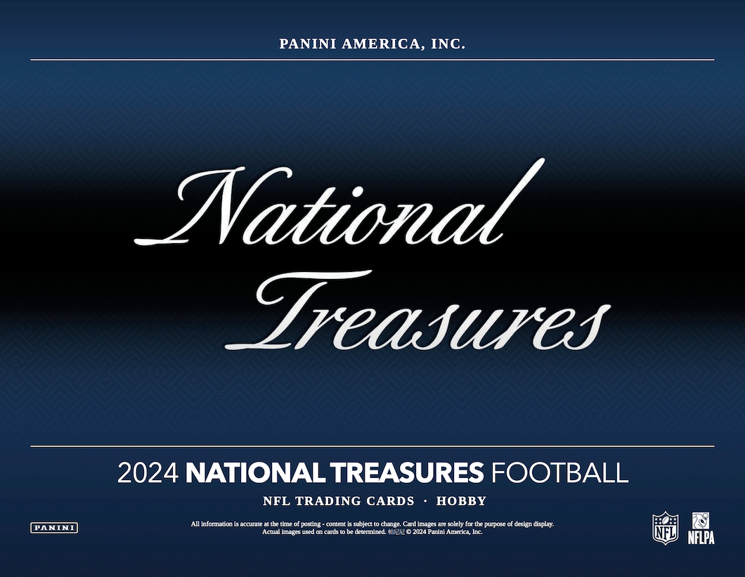 2024 Panini National Treasures Football Hobby 4 Box Case Break #15 - RANDOM DIVISIONS
