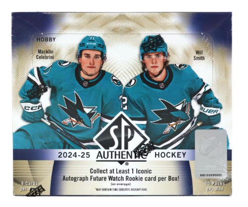 2024/25 Upper Deck SP Authentic Hockey Hobby 8 Box Break #7 - RANDOM TEAMS