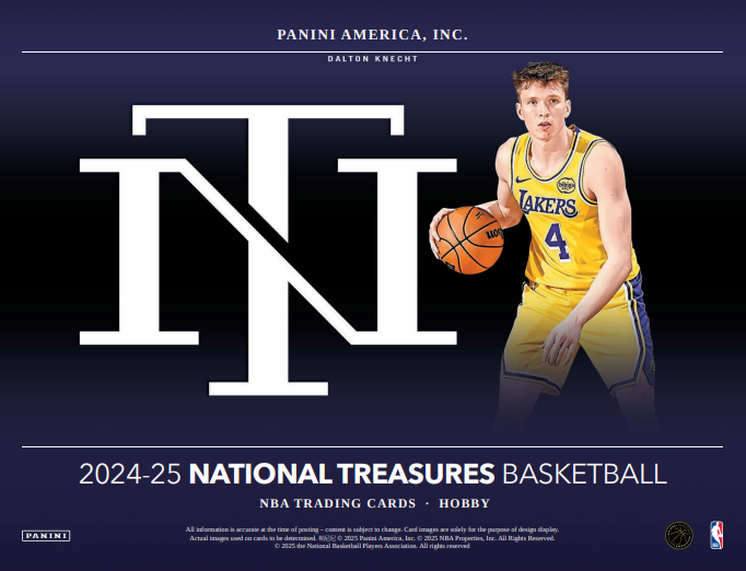 2024/25 Panini National Treasures Basketball Hobby 4 Box Case Break #15 - PICK YOUR TEAM