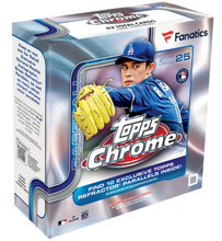 Load image into Gallery viewer, 2025 Topps Chrome Baseball Fanatics Exclusive Mega 20 Box Case Break #5 - RANDOM TEAMS
