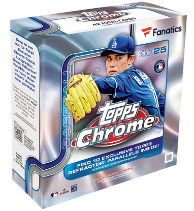 2025 Topps Chrome Baseball Fanatics Exclusive Mega 20 Box Case Break #5 - RANDOM TEAMS