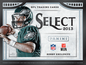 2013 Panini Select Football Hobby Box