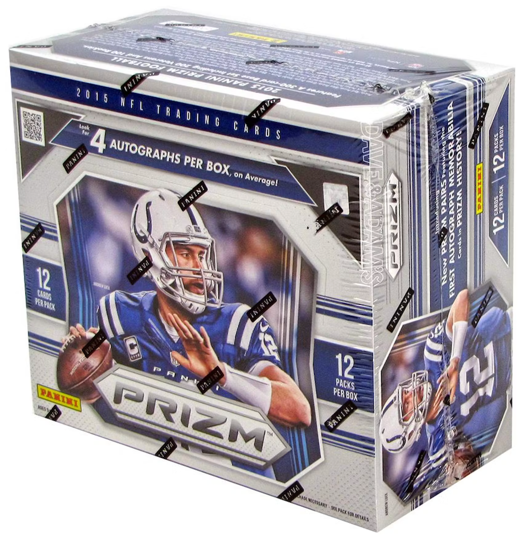 2015 Panini Prizm Football Jumbo Box