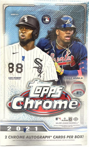 2021 Topps Chrome Baseball Hobby Box