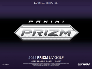 2025 Panini Prizm LIV Golf Hobby Box