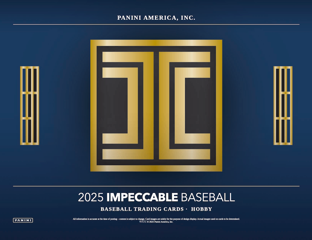 2025 Panini Impeccable Baseball Hobby 3 Box Case Break #4 - RANDOM DIVISIONS