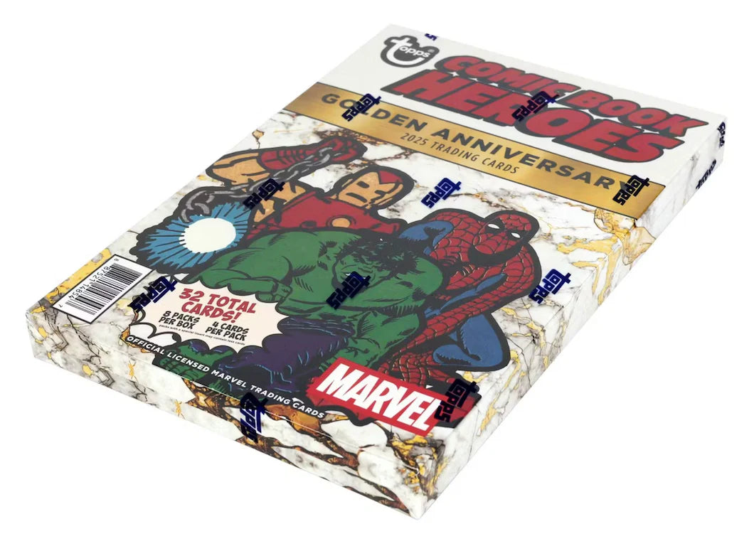 2025 Topps Marvel Comic Book Heroes 1975 Golden Anniversary Box