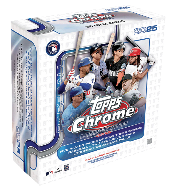 2025 Topps Chrome Baseball Logofractor Edition 10 Box Break #9 - PICK YOUR TEAM