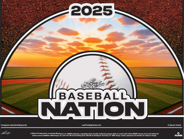 2025 Leaf Baseball Nation Jumbo Box