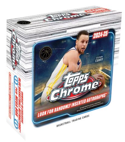 2024/25 Topps Chrome Basketball Mega Box